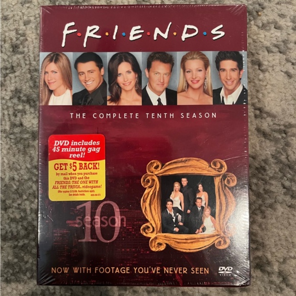 Friends The Complete 10th Season Sealed DVD Set